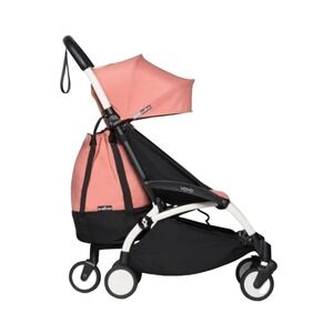 Pink and Black Babyzen Yoyo Bag and Wheel to fit Travel/Lightweight Stroller